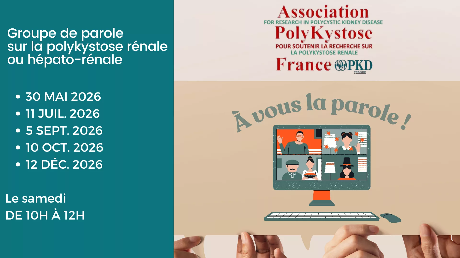 LISTE DES VISIOS 2026 a partager